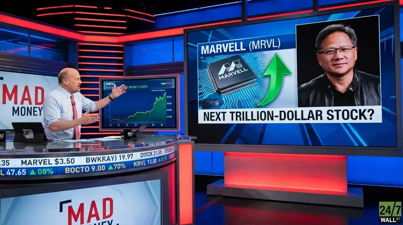Jim Cramer Is Watching Marvell After Jensen Huang Called It the Next Trillion-Dollar Stock