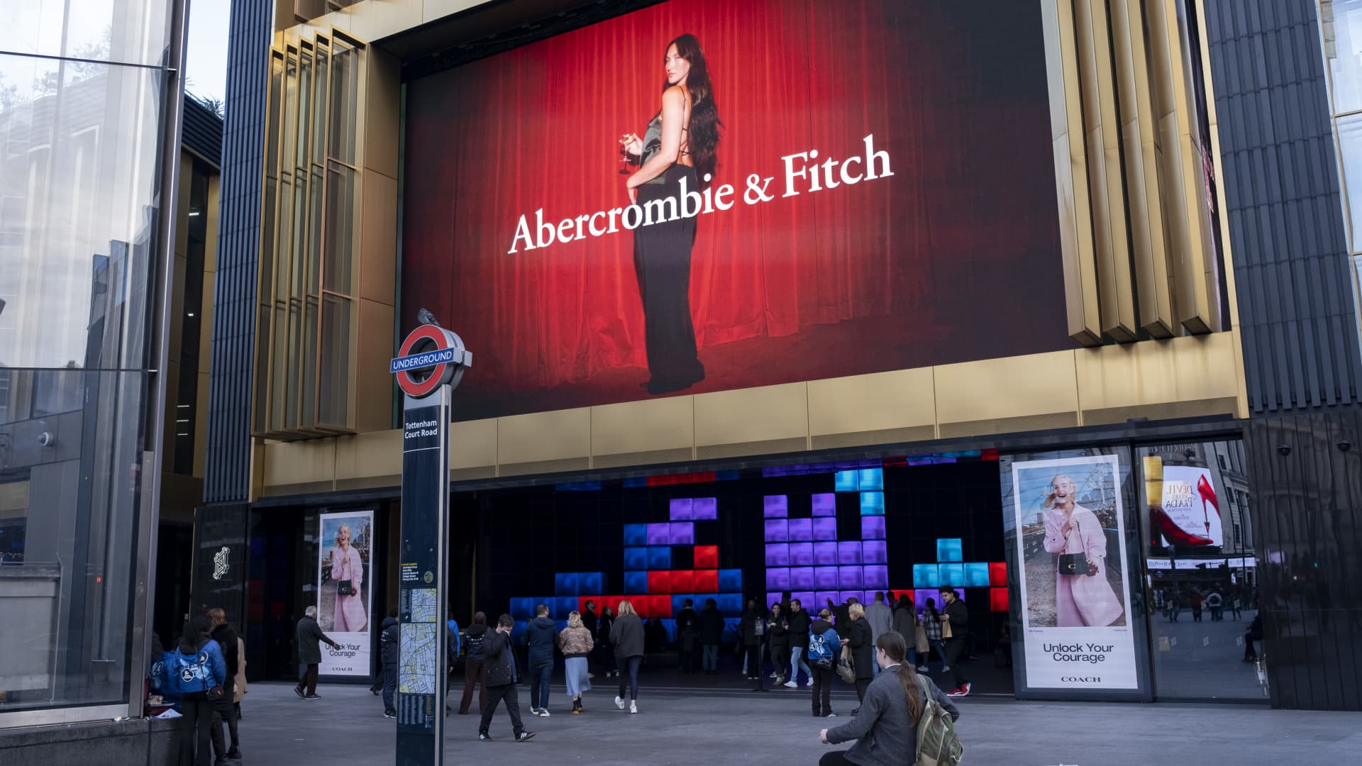 Abercrombie shares jump 13% on earnings beat even as Iran conflict hits sales