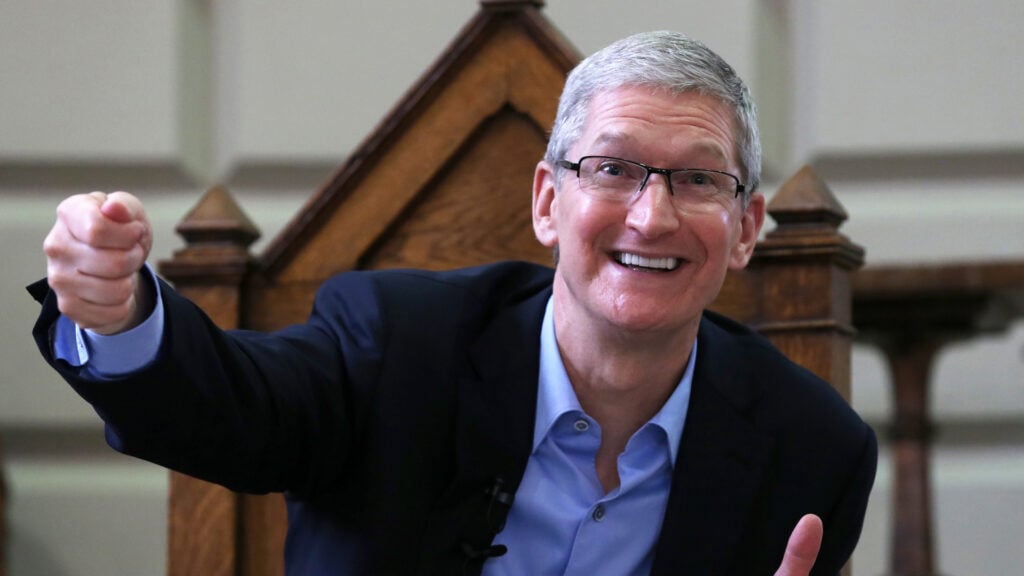 AAPL Stock Hits Historic 11x Sales Peak Ahead of Tim Cook's Final Earnings Call as Apple CEO