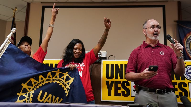 The anti-union South is starting to crack - CNN