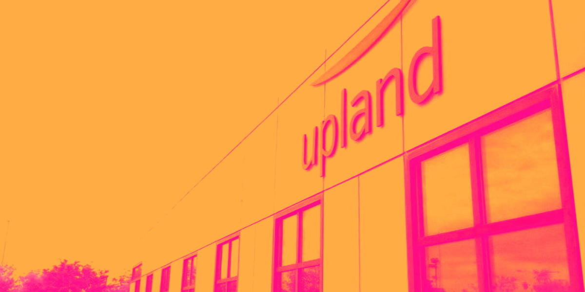 Upland Posts Better-Than-Expected Sales In Q1 But Quarterly Guidance Underwhelms - Yahoo Finance