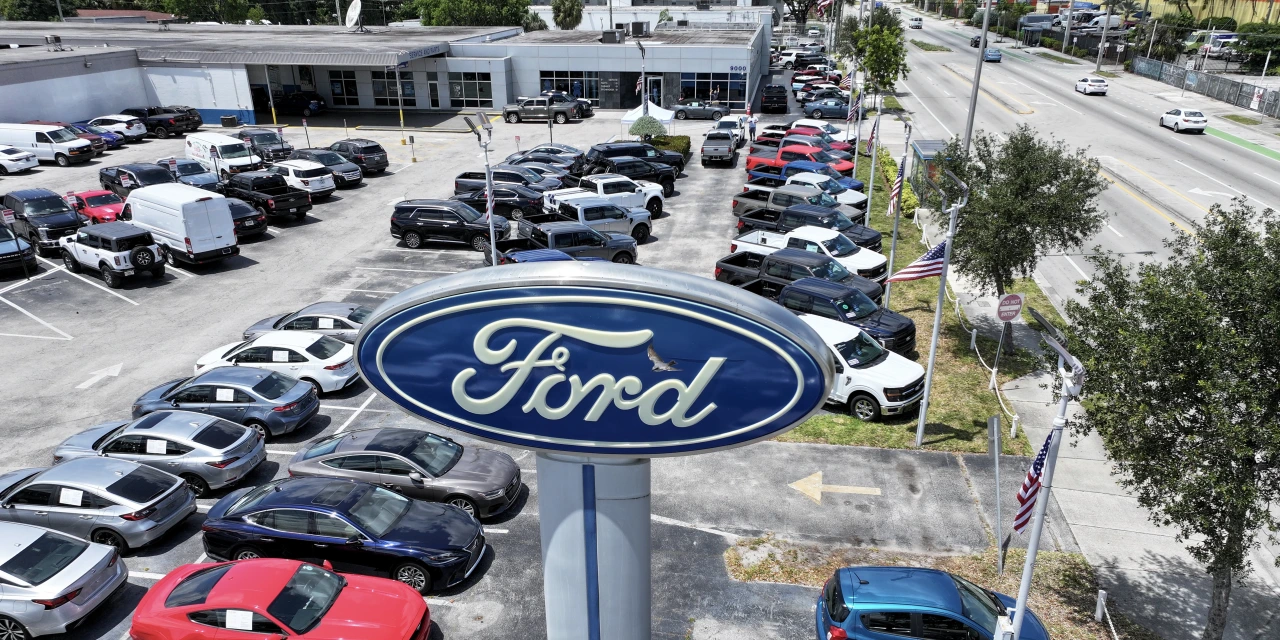 Ford’s Sales and Revenue Are Down. The Automaker Isn’t Sweating It