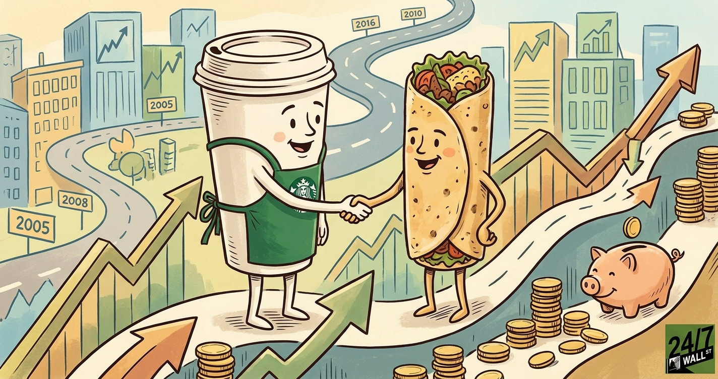 A Starbucks Takeover of Chipotle? 5 Milestones Show What Buying Into Hype Costs You.