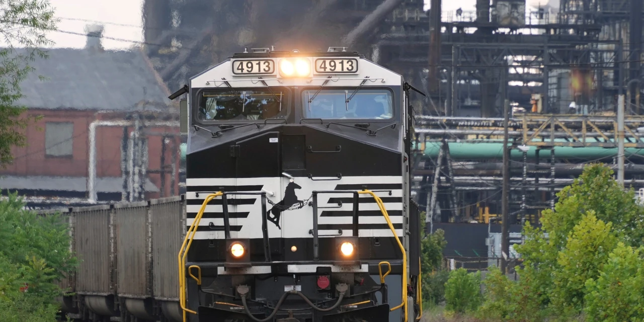 Shares of Union Pacific, Norfolk Southern Drop as Merger Hits Snag