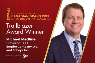 Empire's Michael Medline to receive 2024 Canadian Grand Prix Trailblazer Award - Yahoo Finance
