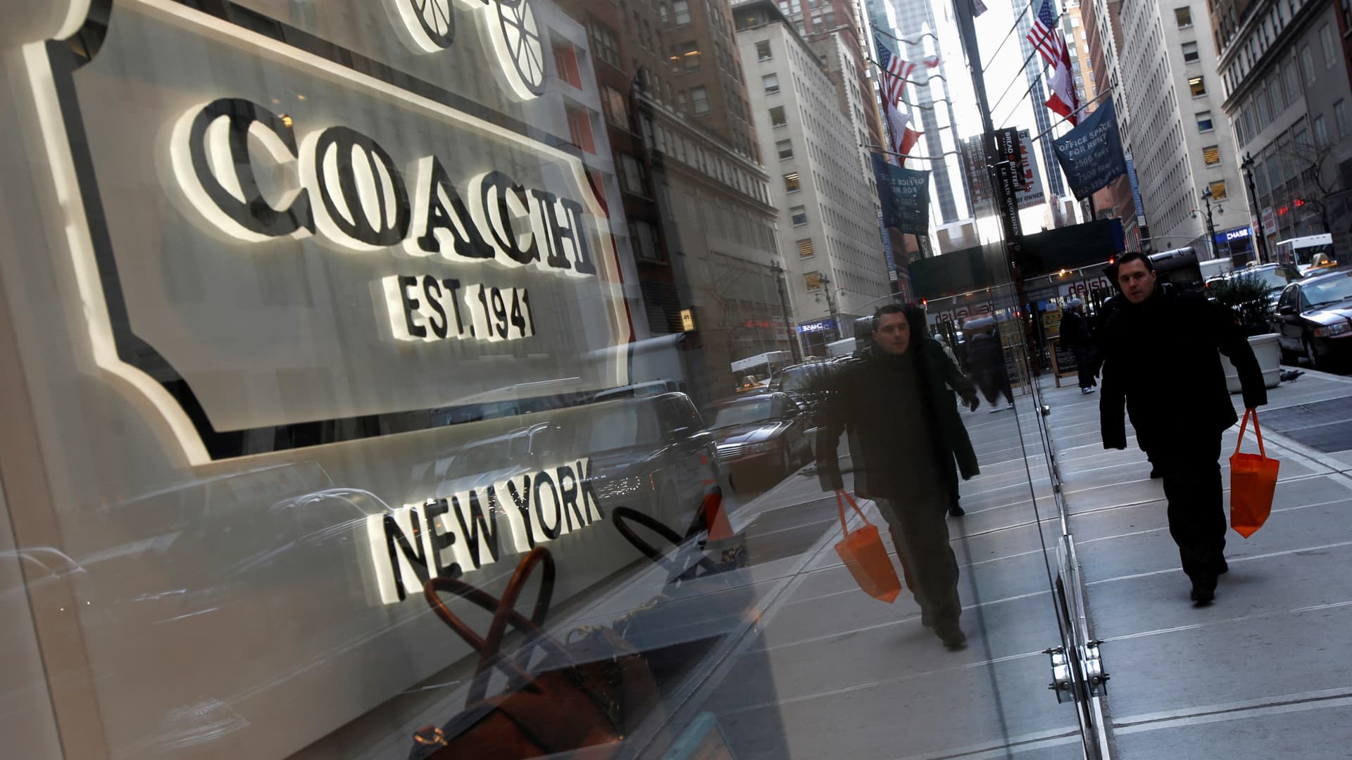 Tapestry shares plunge 15% as Coach parent says tariffs will bite into profits