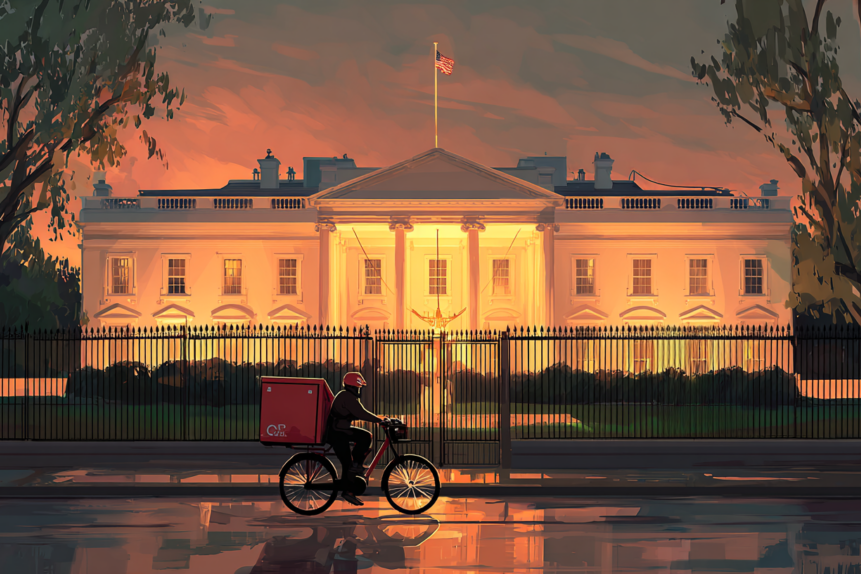 White House Says DoorDash Reports Shows Trump Helping To 'Make America Affordable Again,' Gets Community Noted On X