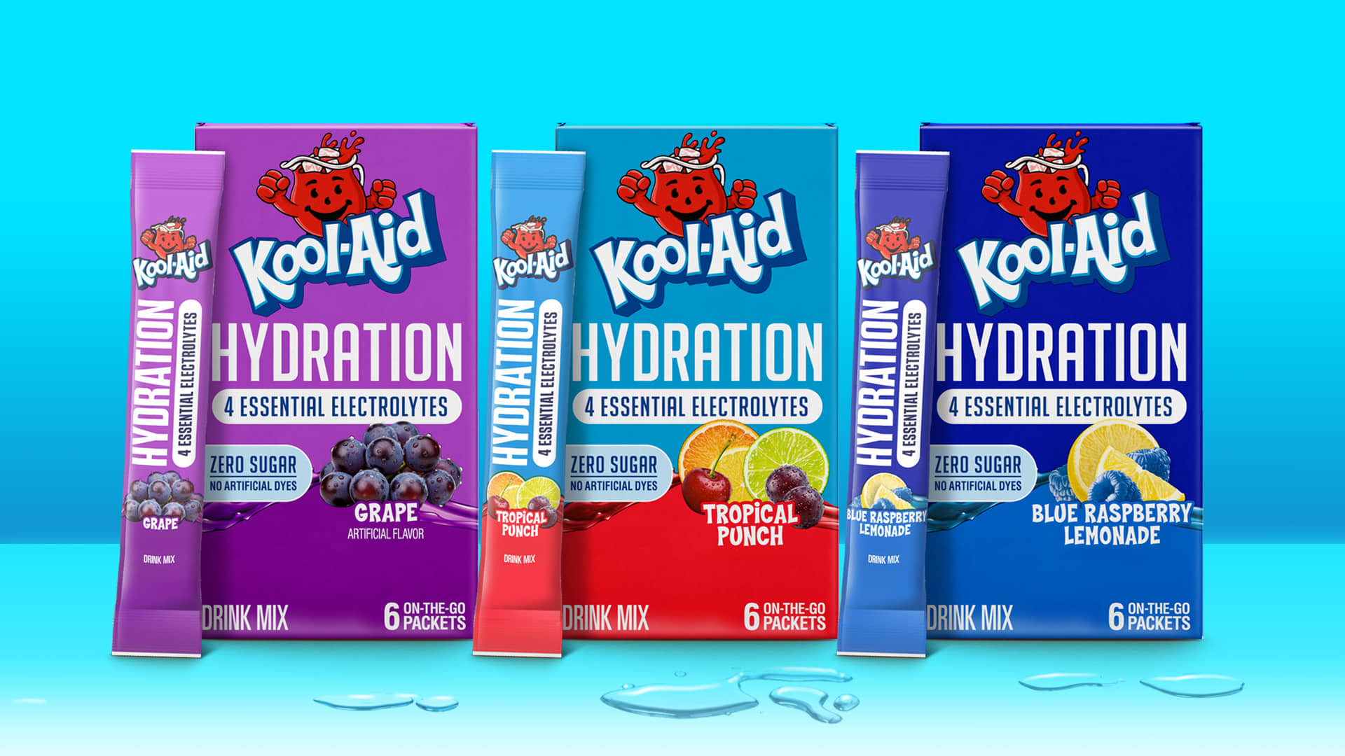 Kool-Aid to launch electrolyte packets with no artificial dyes as part of Kraft Heinz makeover