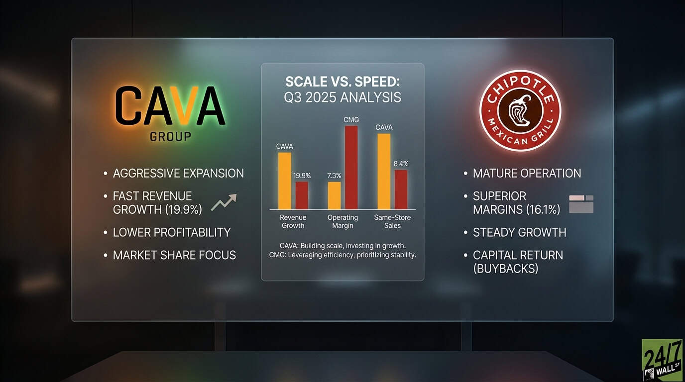 CAVA Revenue Grows 20% But Operating Margin of 6.3% Trails Chipotle's 16.1%