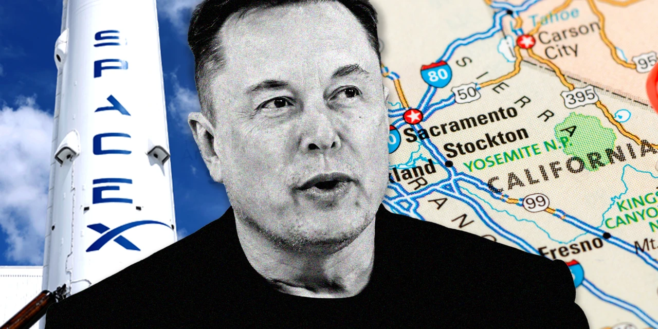 Elon Musk ditched California, but the state will get a much-needed win from SpaceX’s IPO
