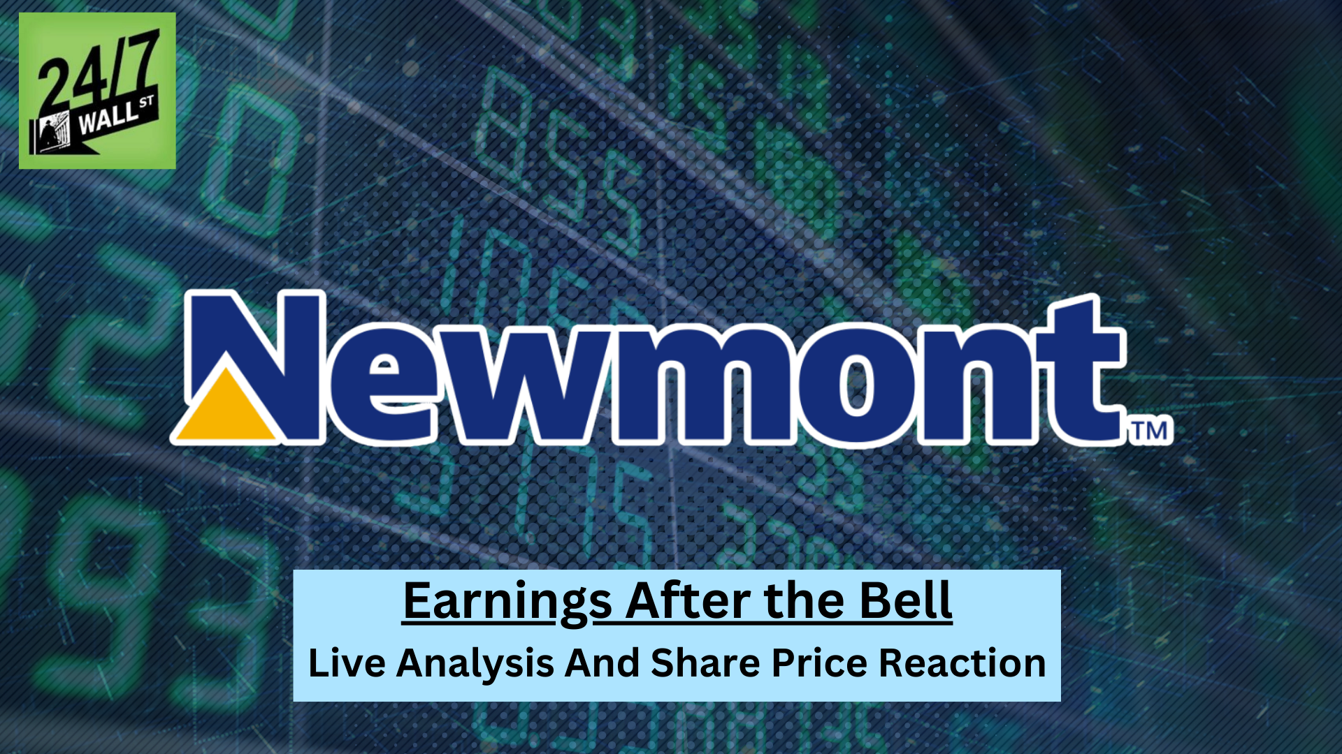 Here's the Reasons Why Newmont Shares Aren't Up Despite the 27.9% Beat