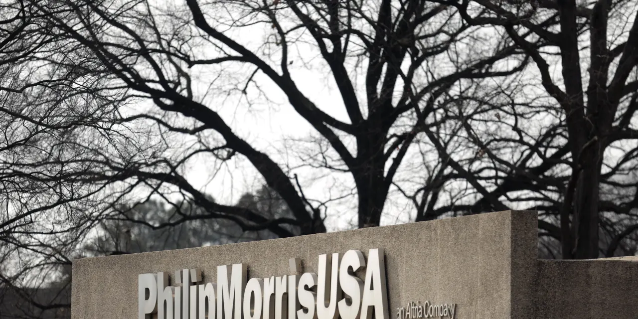 Philip Morris Stock Drops. Nicotine Pouches’ FDA Review Is Delayed, Report Says.
