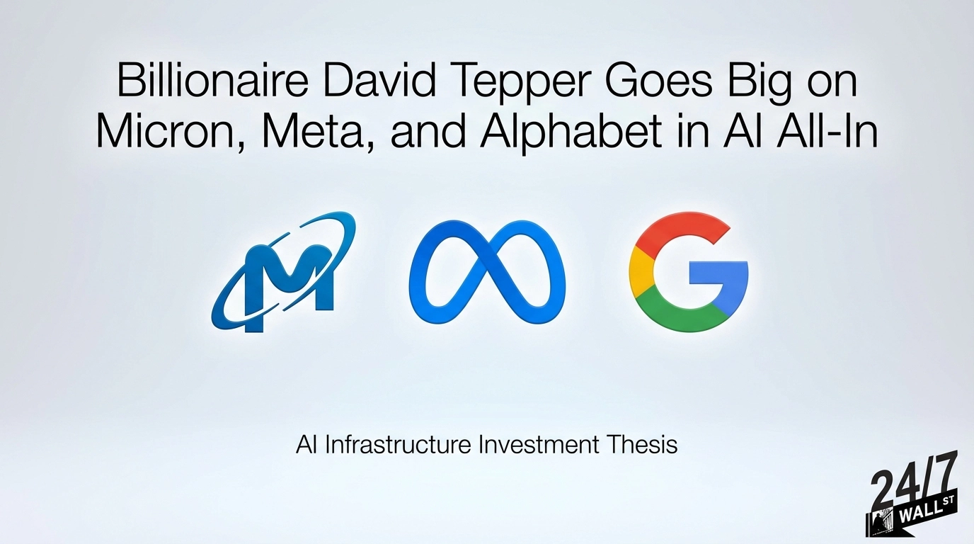 Billionaire David Tepper Goes Big on Micron, Meta, and Alphabet in AI All-In