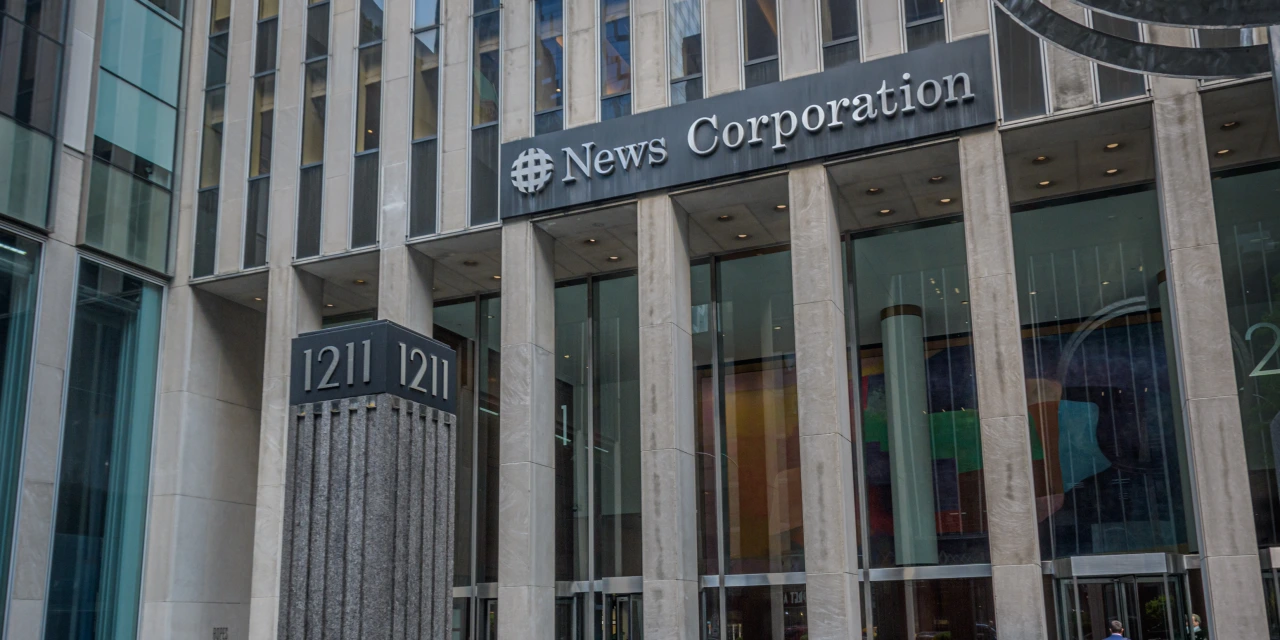 News Corp Revenue Rises on Dow Jones, Digital Real Estate Results