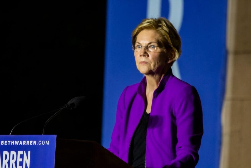 Elizabeth Warren On Trump Family's 'Staggering $2.3 Billion Fortune': Crypto Legislation Needs To Stop 'Massive Conflict Of Interest'