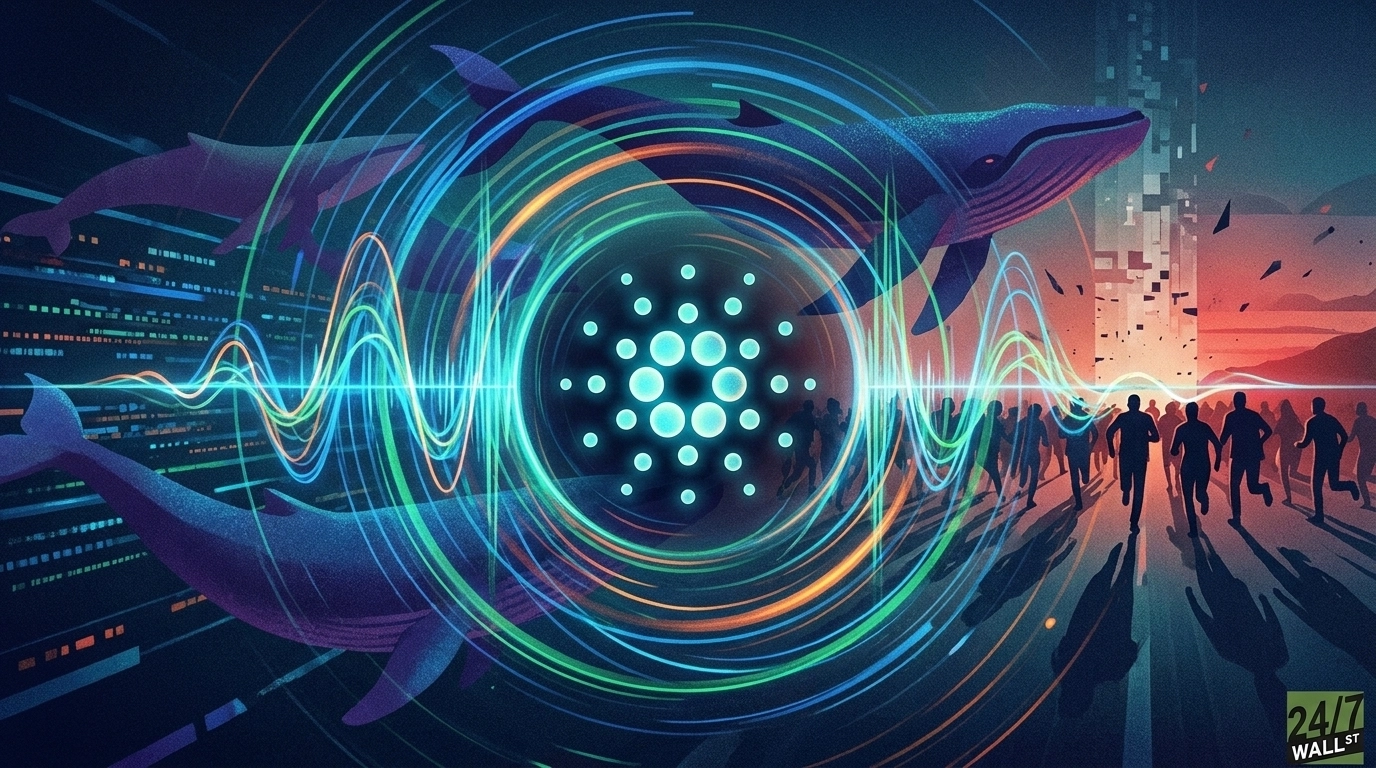 Cardano's Social Buzz Is the Loudest of the Year and Whale Transactions Just Spiked. Is the Crowd Arriving Late?
