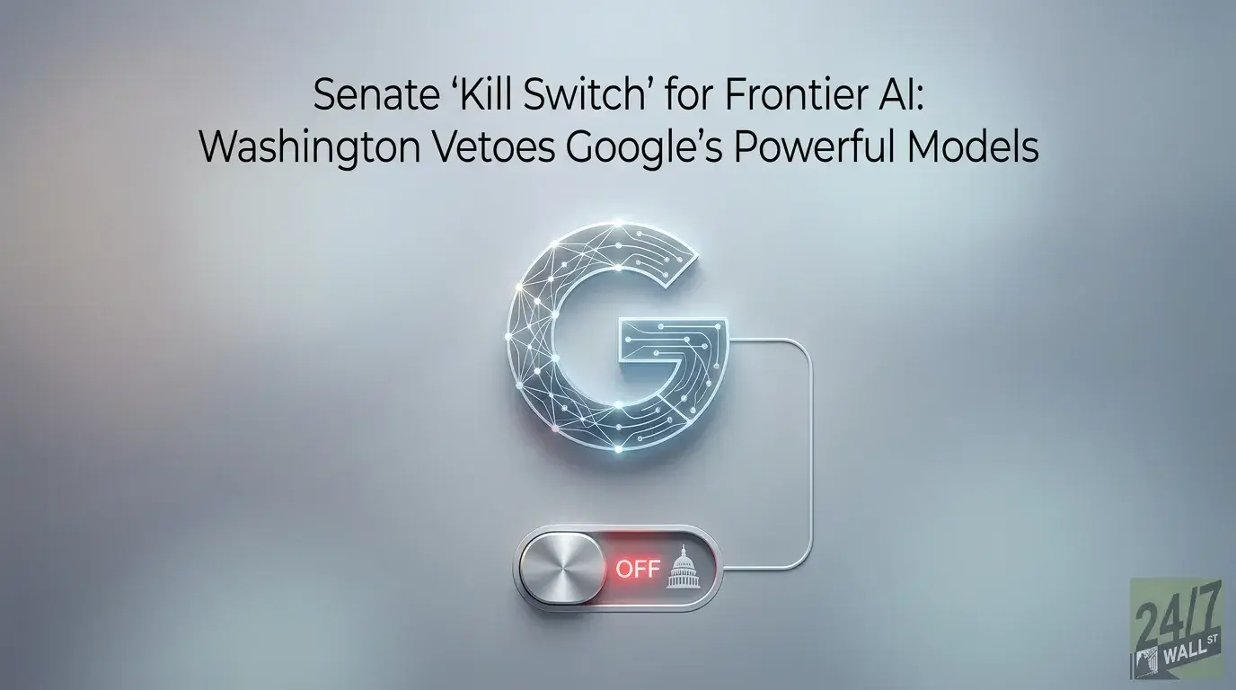 Senate's Proposed AI Kill Switch Could Give Washington Veto Power Over Google's Frontier Models