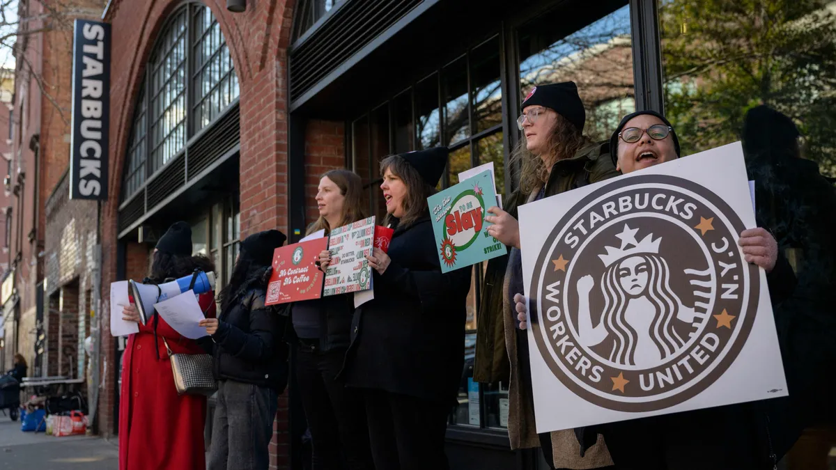 Starbucks workers in 3 cities are on strike before Christmas