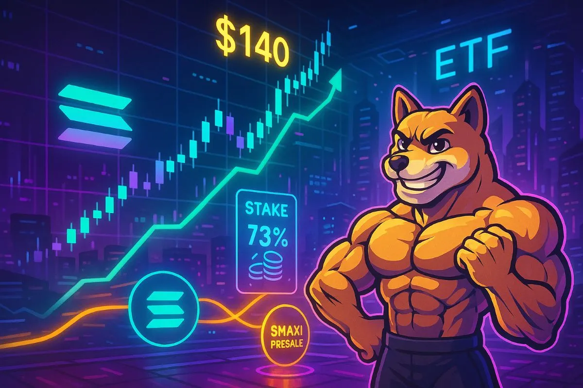 Solana Nears $140 As Crypto Rotates Back to Risk: Could Maxi Doge Run Next?