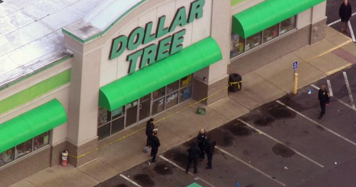 Police investigating double shooting inside Brockton Dollar Tree - CBS Boston