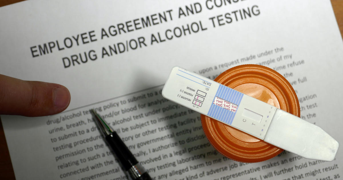 More employees are cheating on workplace drug tests. Here's how they do it. - CBS News