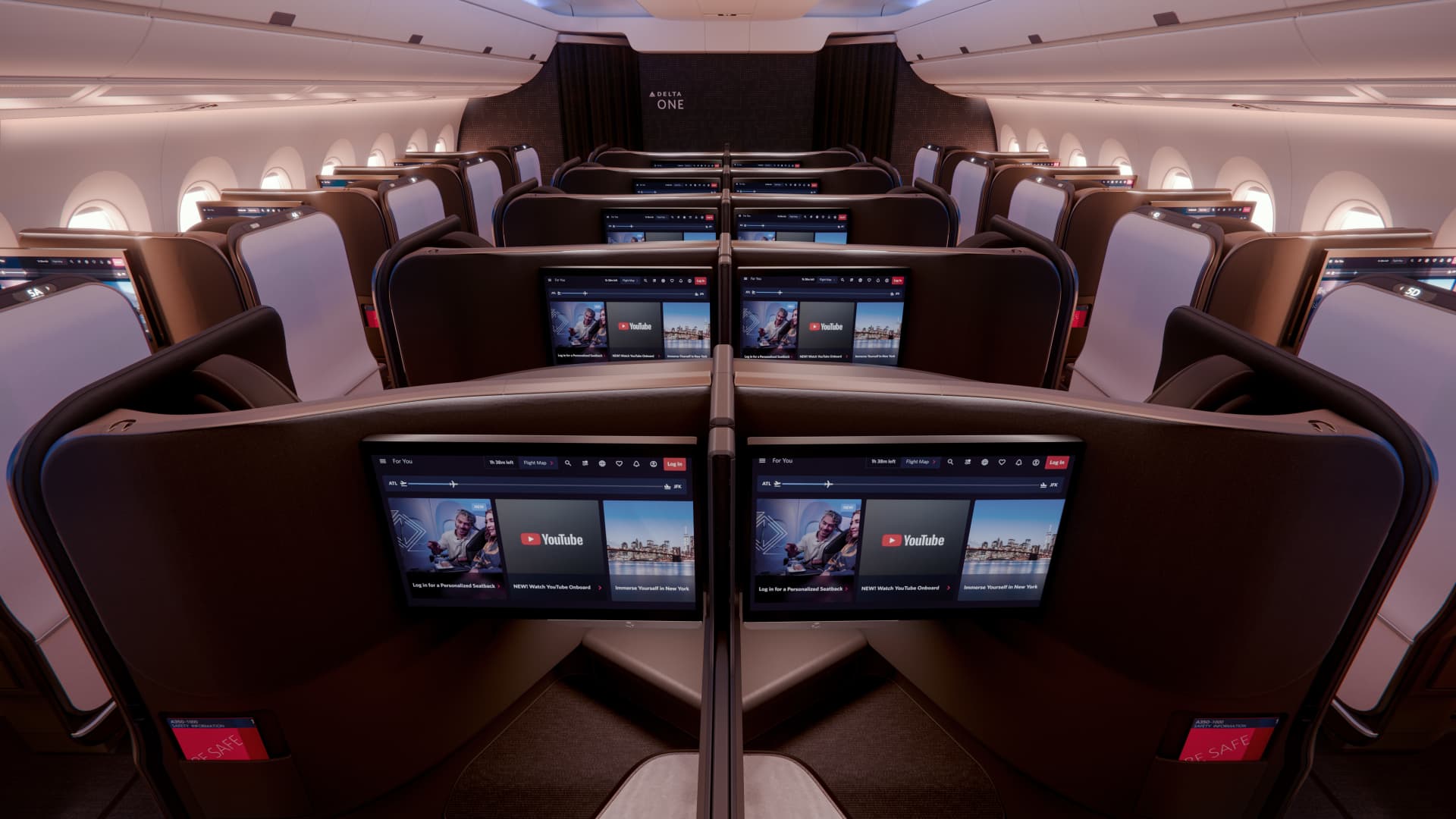 Delta Air Lines unveils first new Delta One suite in premium cabin arms race