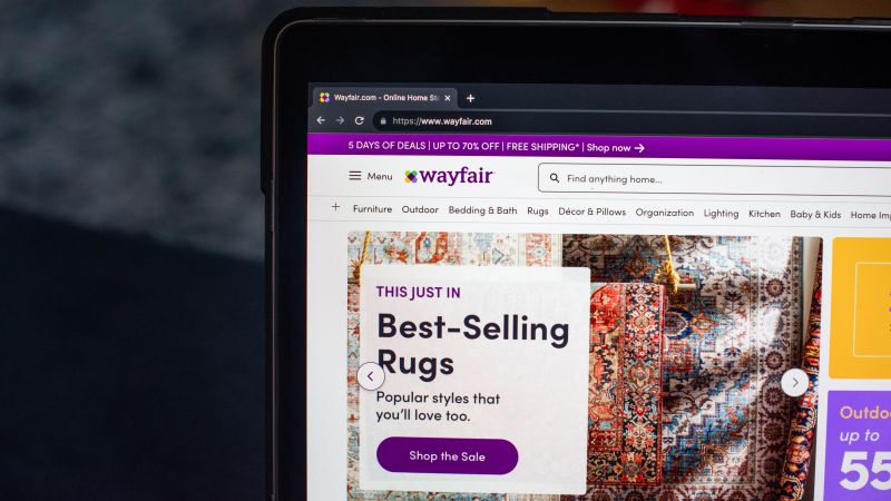 Wayfair is opening its first-ever physical furniture store