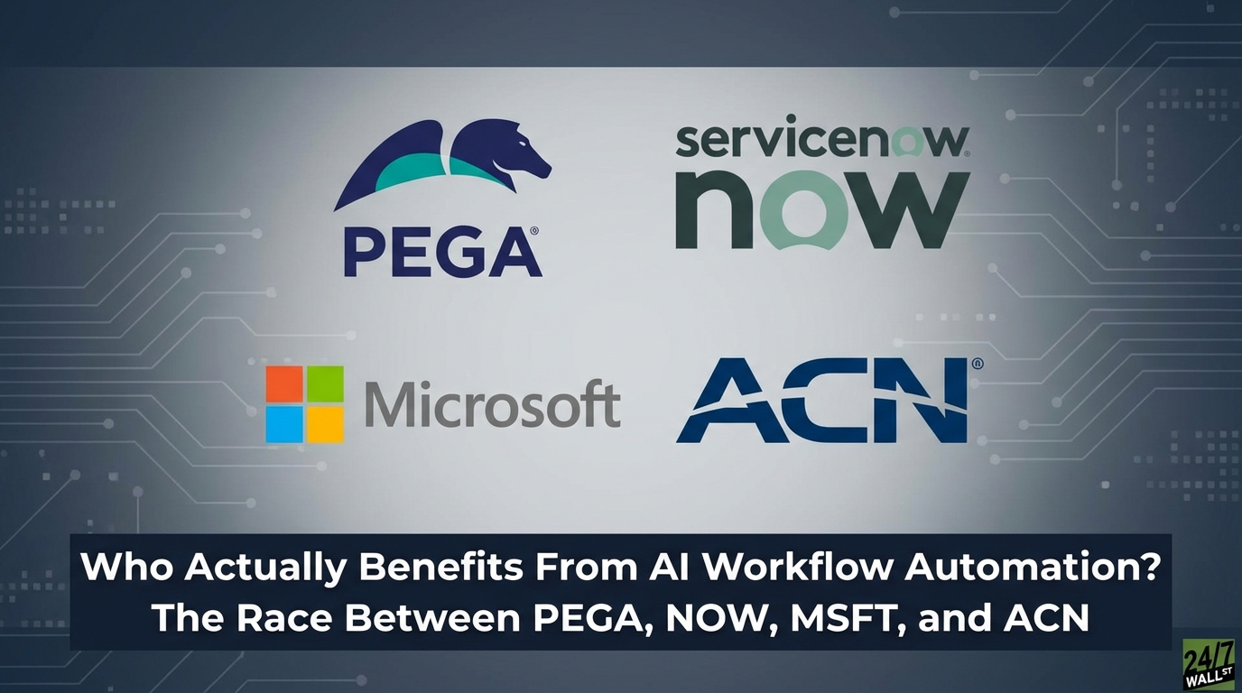 Pegasystems Offers Best AI Workflow Automation Exposure With 337.8% Earnings Growth and Lower Valuation