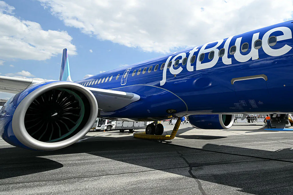 JetBlue dips as it plans to cut flights and pause retrofits