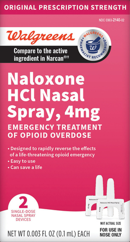 Walgreens Brand Naloxone Available Online and In Stores This Month - Yahoo Finance