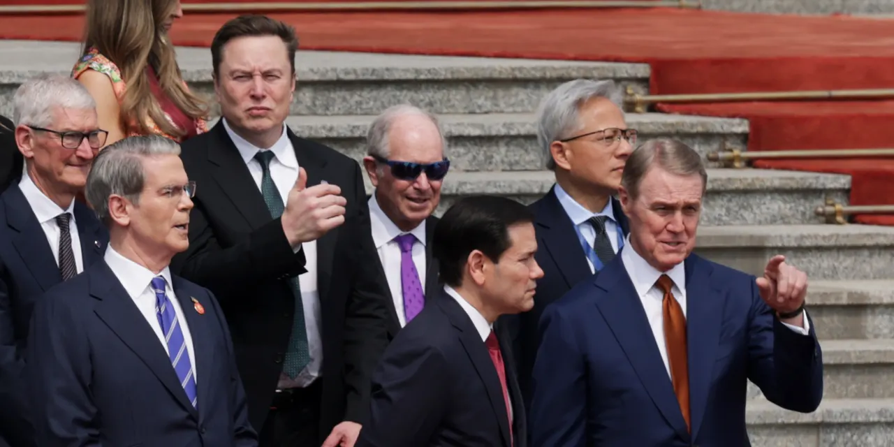 Elon Musk, Jensen Huang and Tim Cook are set to dine this week with Xi. Here’s what their companies want from China.