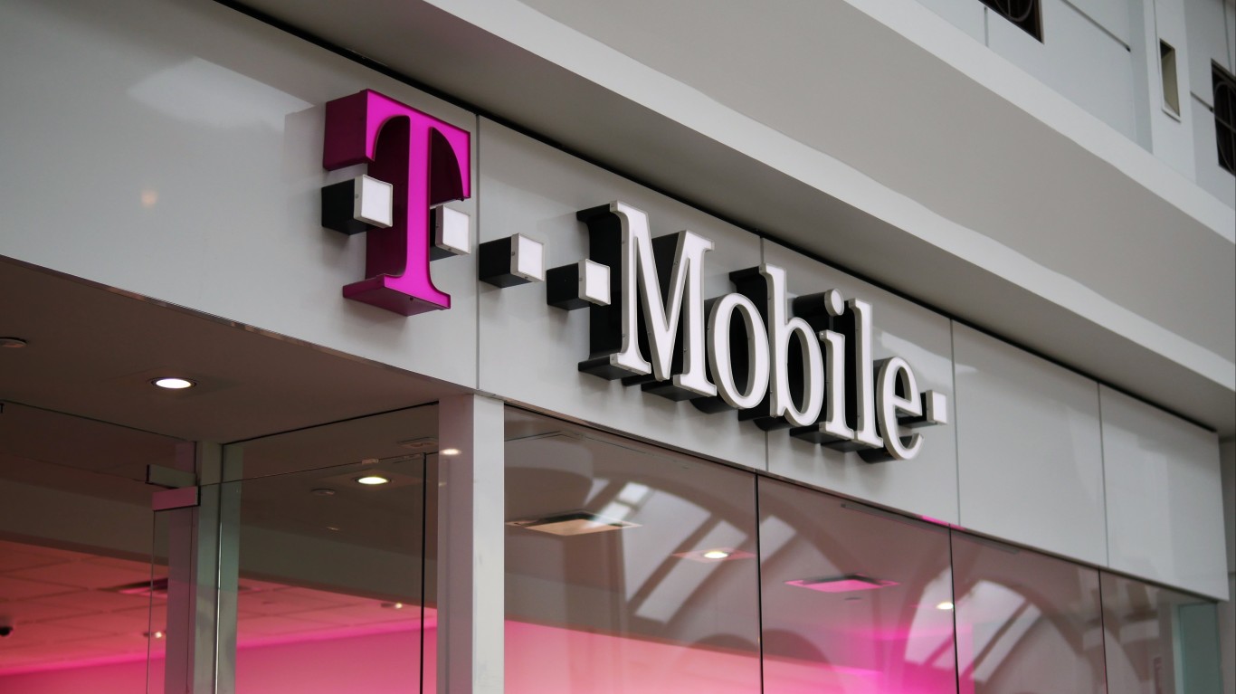 T-Mobile Rallies 7% and SpaceX Falls 4% as Price Tag for Musk's Wireless Push Balloons; Verizon Rises 3%, AT&T Gains 2%