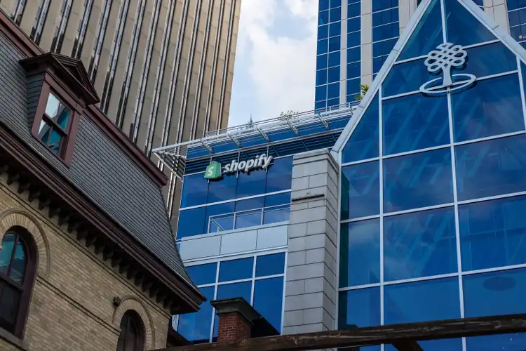 Shopify soars after being added to the Nasdaq 100 Index
