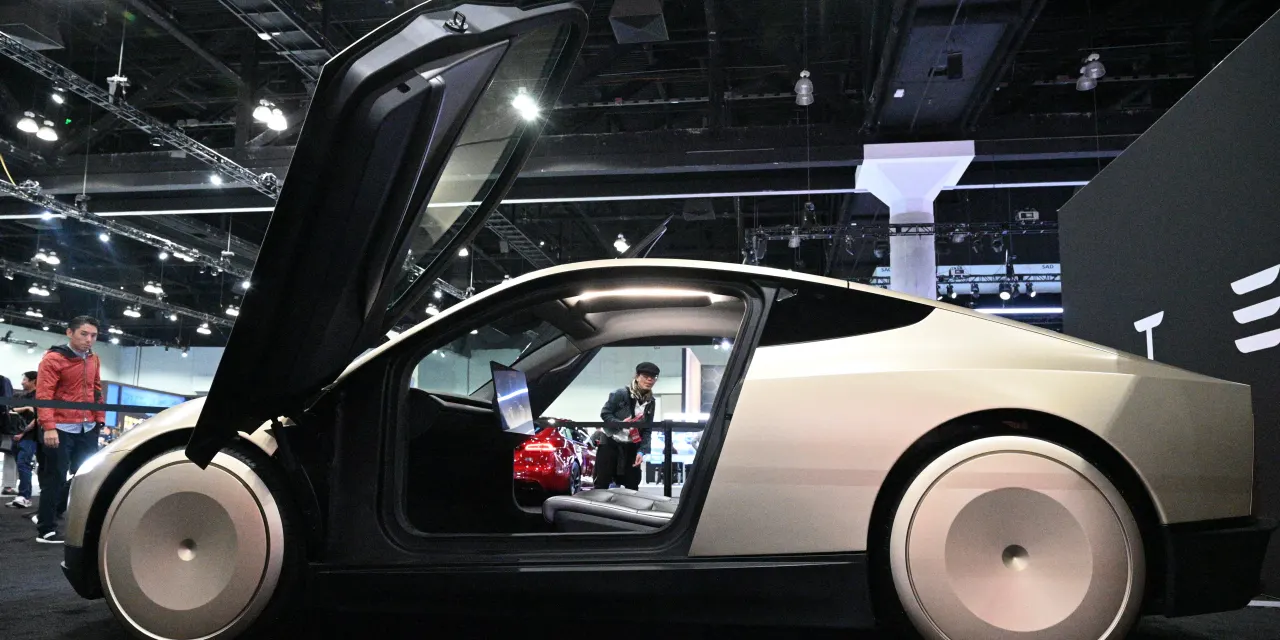 Tesla Stock Slips. Analysts Are Split on Full-Self Driving Progress.