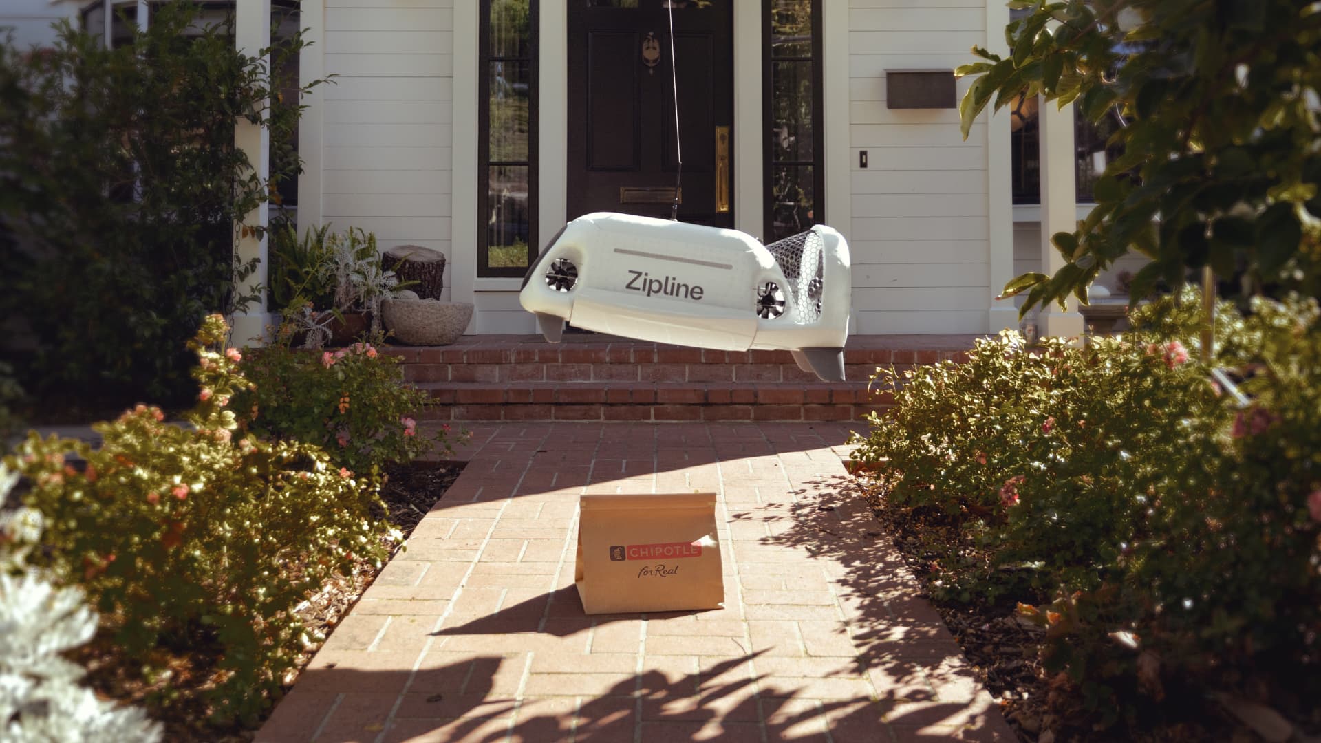 Chipotle teams up with Zipline to test drone delivery