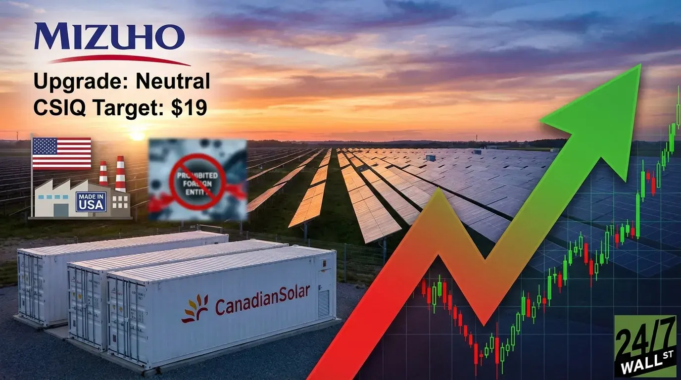 Canadian Solar Reports on August 27. Here's Why the Stock Could Climb to $19 Per Share