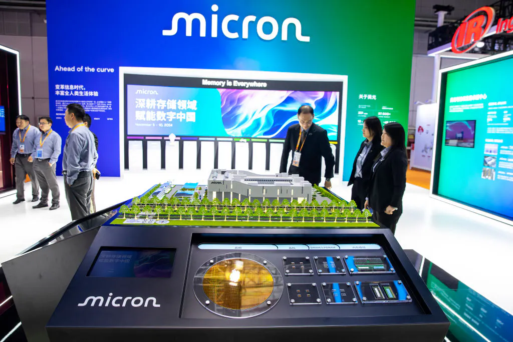 Micron rises after rival SK Hynix says it's "sold out" all of its 2026 production already