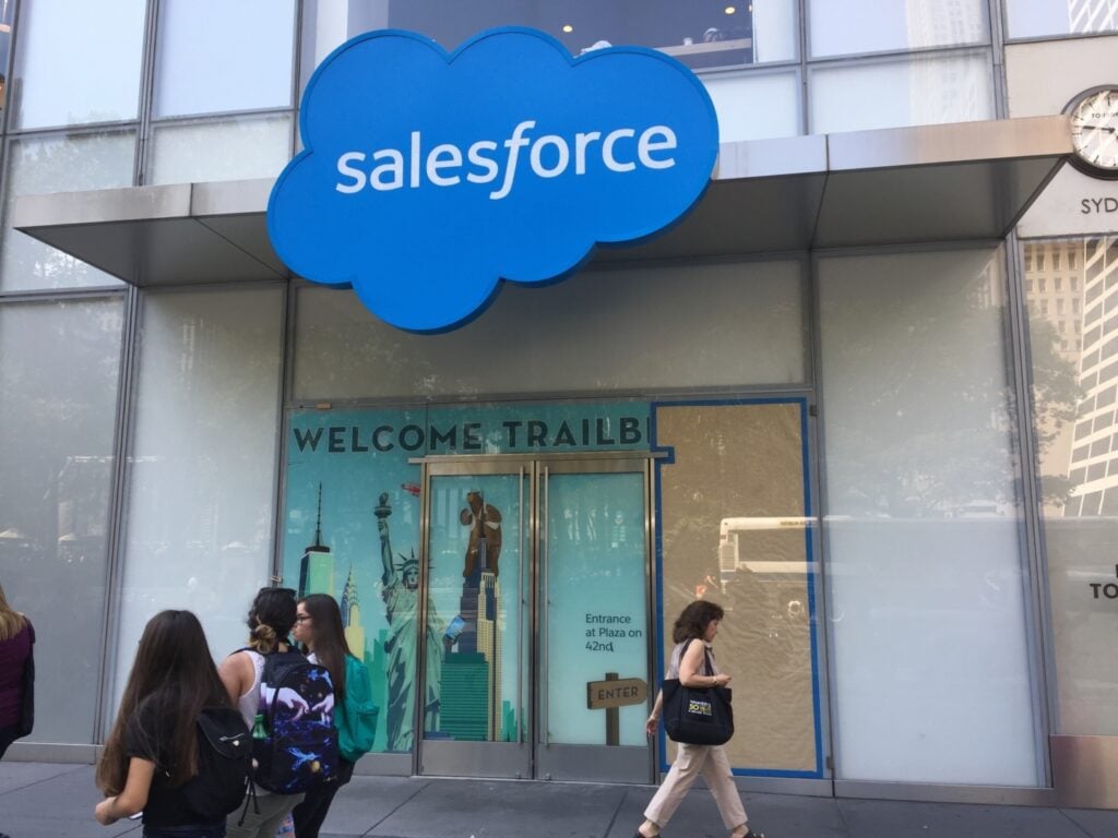 Why Is Salesforce Stock Surging Monday?