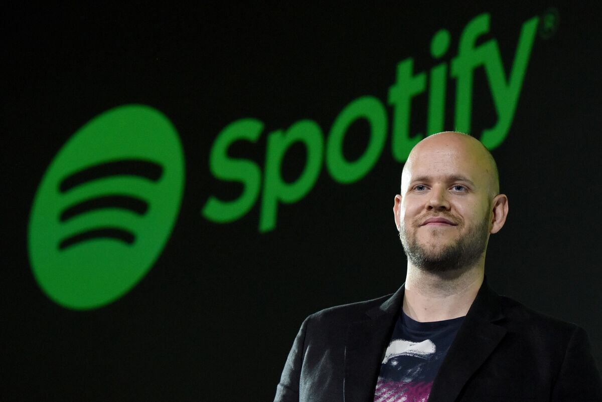 Spotify Share Price Rebound Boosts CEO Daniel Ek's Gains - Bloomberg