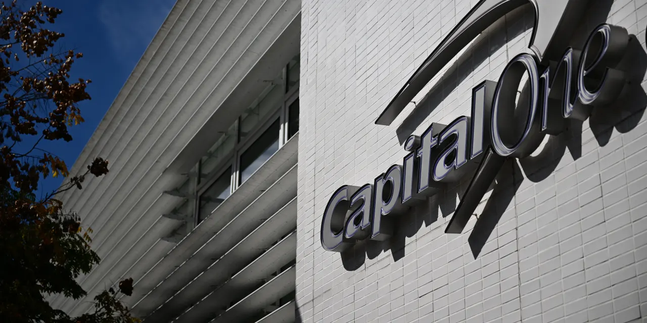 Capital One increases provision for bad-debt expenses as earnings miss Wall Street consensus