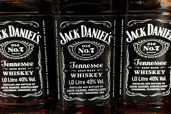 Jack Daniel’s maker slides after earnings miss