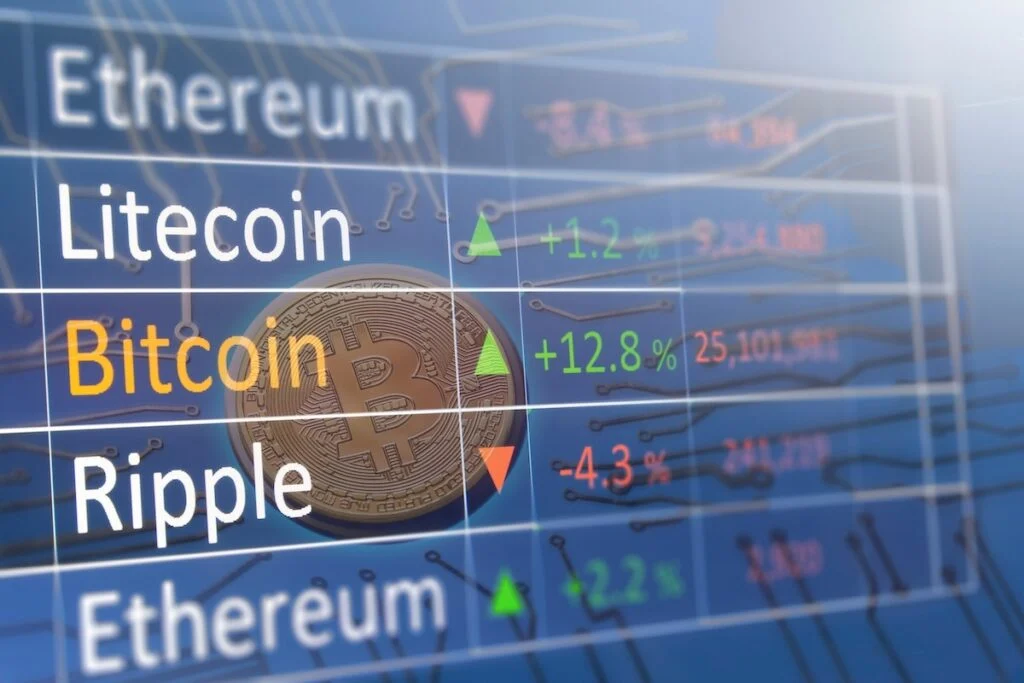 Bitcoin, Dogecoin Gain, While Ethereum, XRP Move Sideways; Analyst Says BTC's Top Still Not 'On The Horizon'