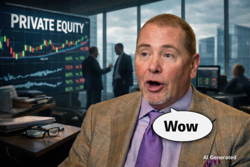 Jeffrey Gundlach Says 'Wow' As Private Equity Trap Hammers Blue Owl And KKR