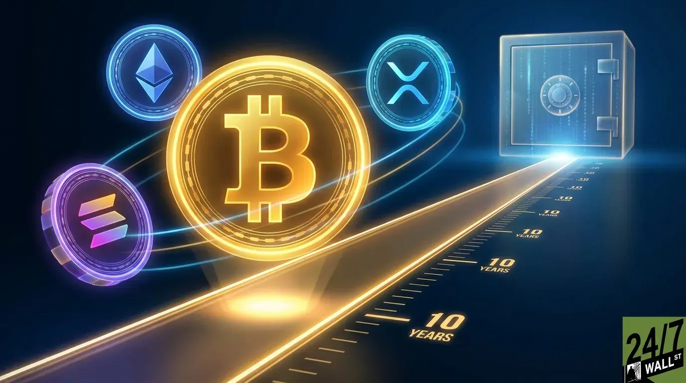 Best Crypto to Buy and Hold for 10 Years: Bitcoin, Ethereum, XRP, or Solana?