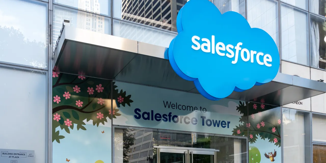 Salesforce’s stock seals longest losing streak on record as newest AI acquisition sparks anxiety