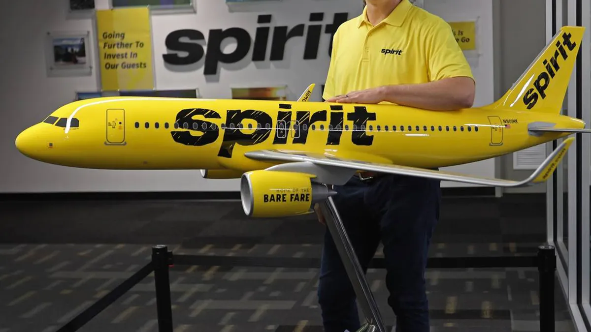 The CEO of Spirit Airlines got a $3.8 million bonus not to bail