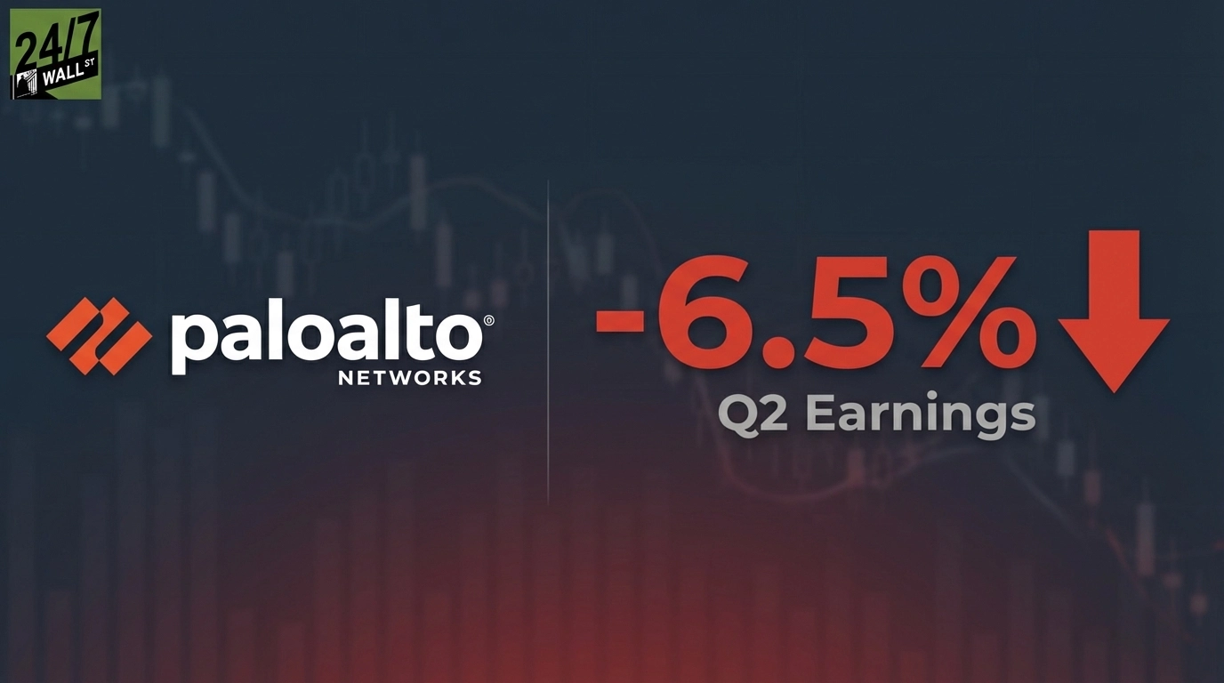 Why Palo Alto Networks Is Really Down 6.5% This Morning