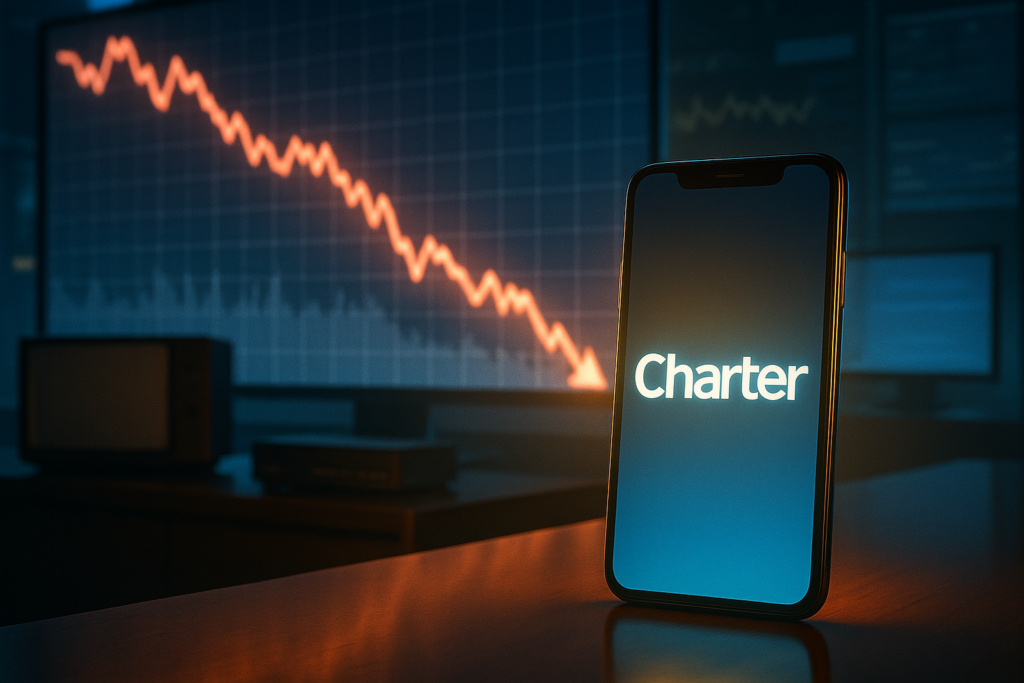 Charter's Q3 Miss Sends Stock Lower As Internet, Video Losses Pile Up