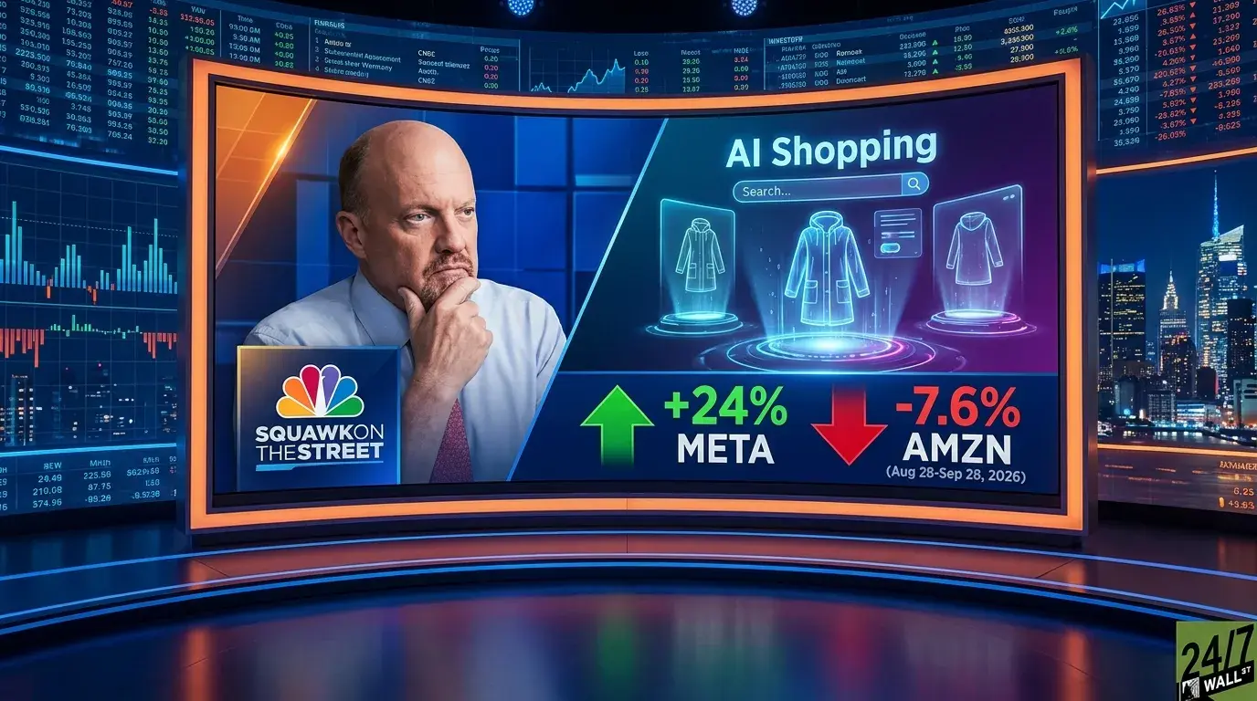 Jim Cramer Says He May Quit Amazon for the Rival That Jumped 24% in a Month