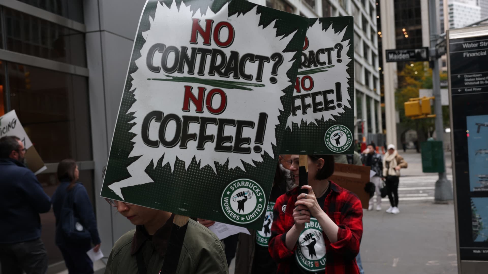 Starbucks union authorizes open-ended strike as busy holiday season begins